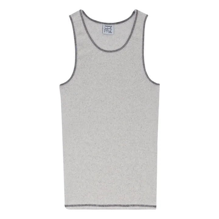 Débardeur Garble Coton Bio | Beige- Image produit n°0