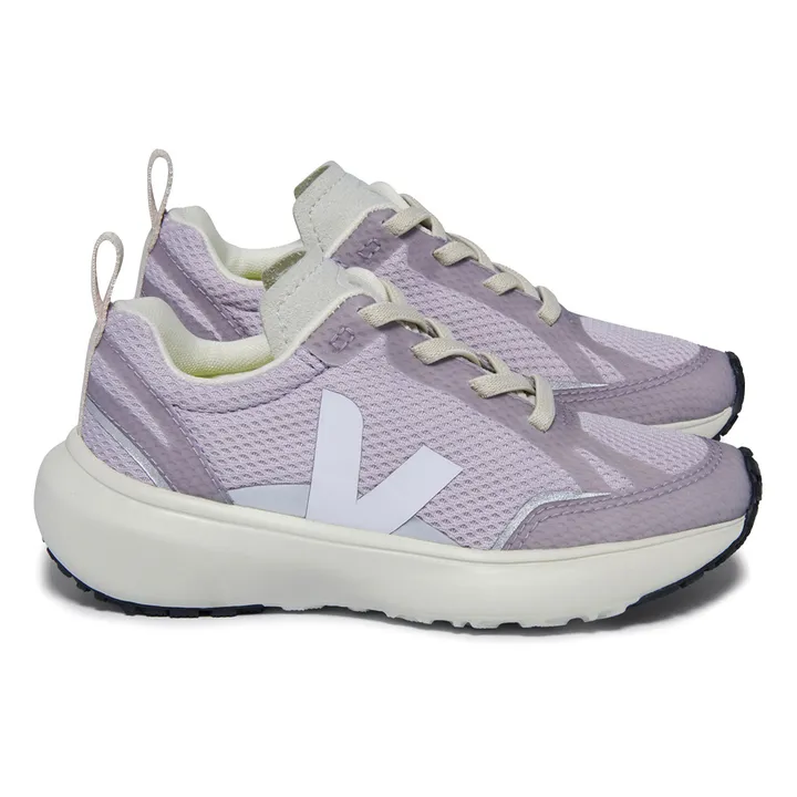 Canary Sneakers mit elastischen Schnürsenkeln | Flieder- Produktbild Nr. 0