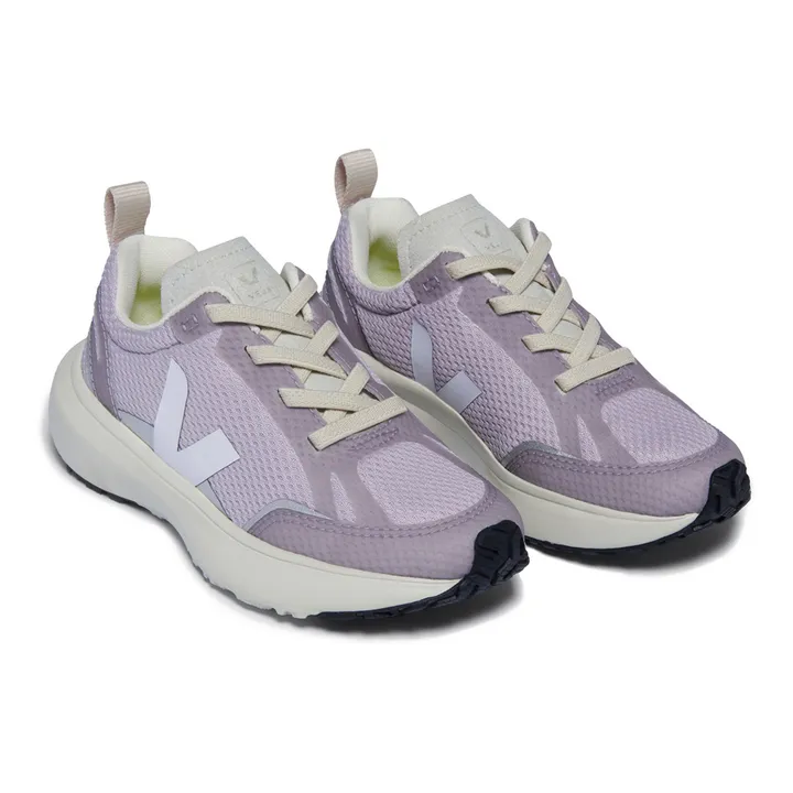 Canary Sneakers mit elastischen Schnürsenkeln | Flieder- Produktbild Nr. 1