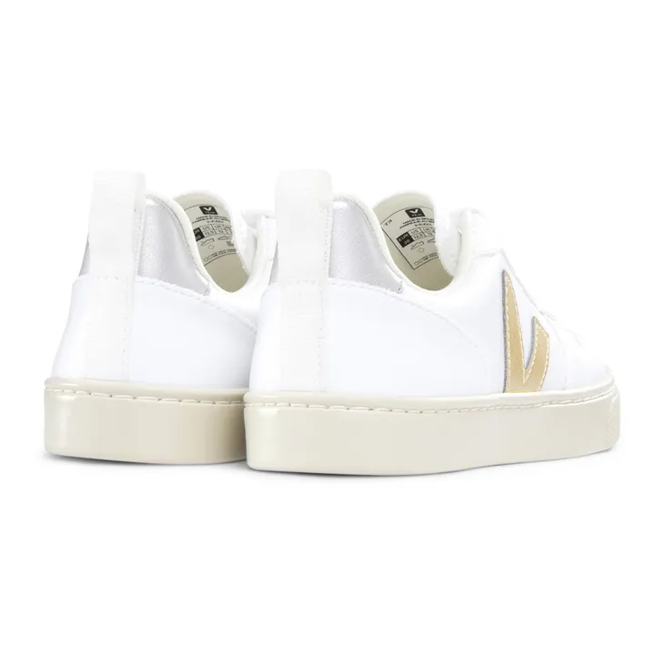 Baskets V-10 Lacets | Doré- Image produit n°2