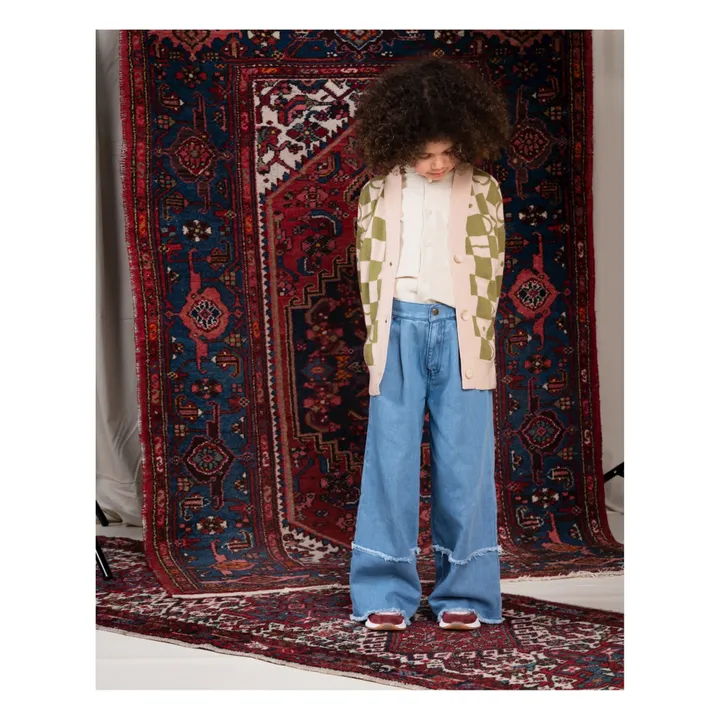 Bio Foster Flare Denim Jeans | Denim- Product image n°2