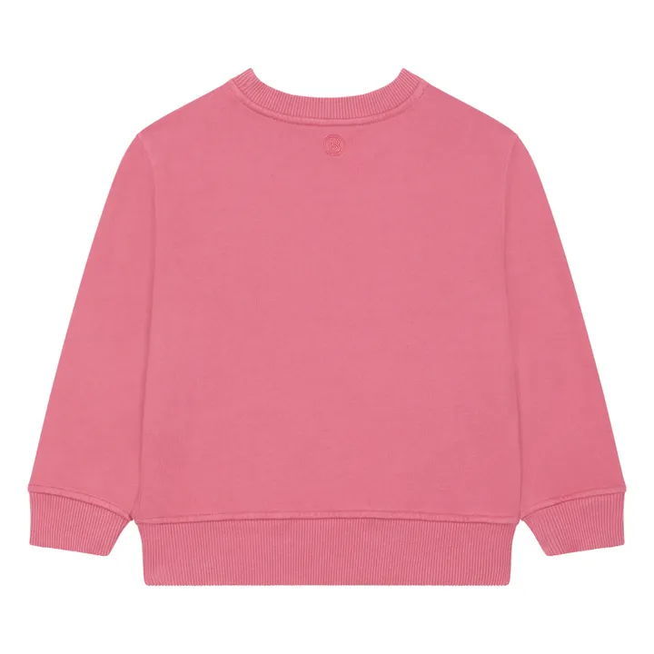 Sweat Crewneck Garçon Molleton Bio | Vieux Rose- Image produit n°3