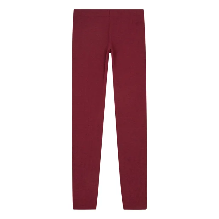 Legging Femme Jersey | Bordeaux- Image produit n°0