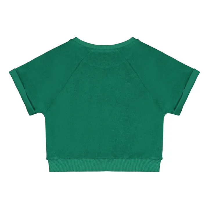 Sweat Amsterdam Eponge Bio | Vert- Image produit n°1