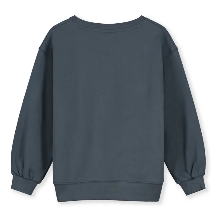 Sweat Coton Bio | Bleu gris- Image produit n°2