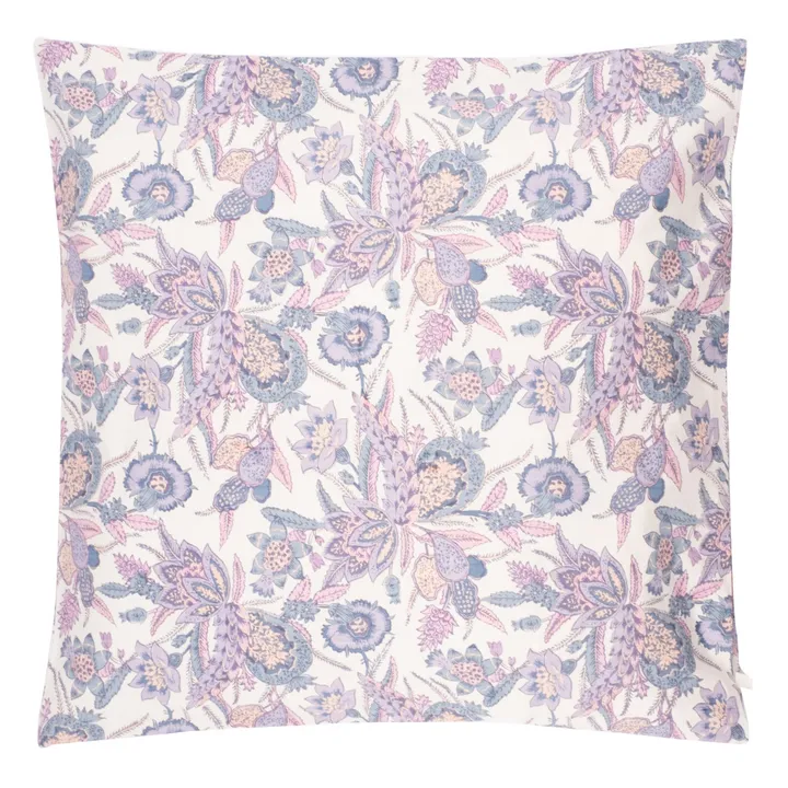 Taie d'oreiller Valerie en coton bio | Violet- Image produit n°0