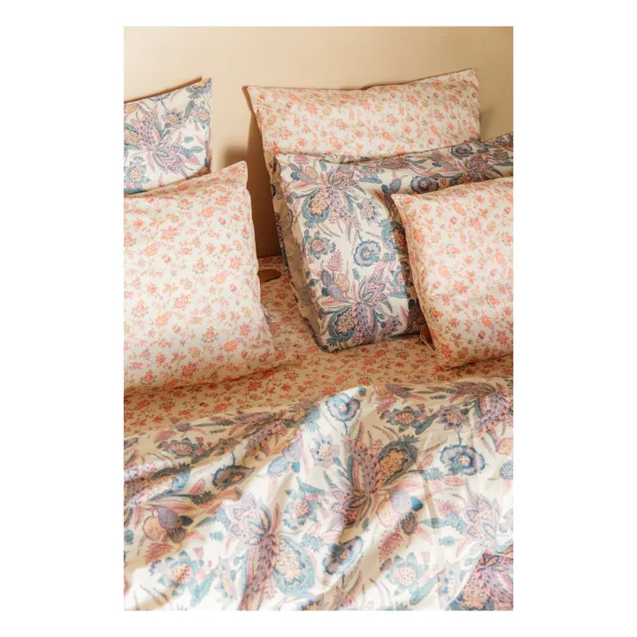 Taie d'oreiller Valerie en coton bio | Violet- Image produit n°7