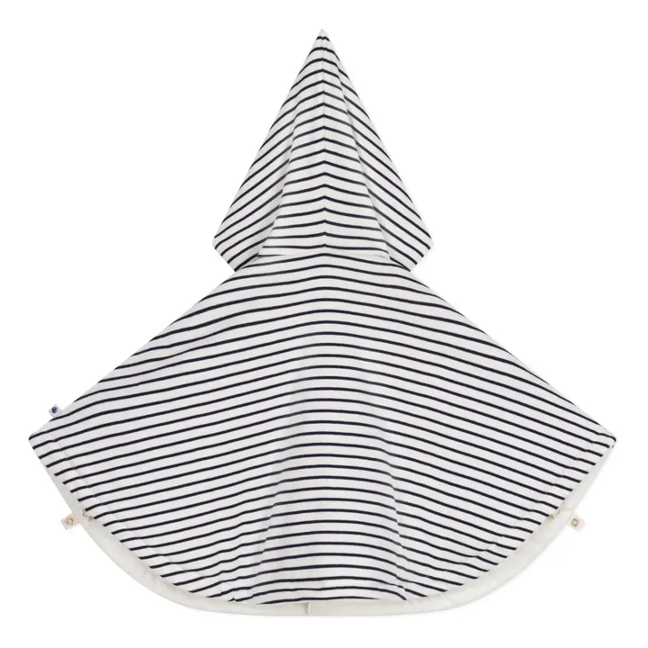 Cape Malisson Rayée | Bleu marine- Image produit n°3