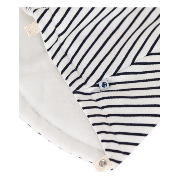 Cape Malisson Rayée | Bleu marine- Image produit n°2