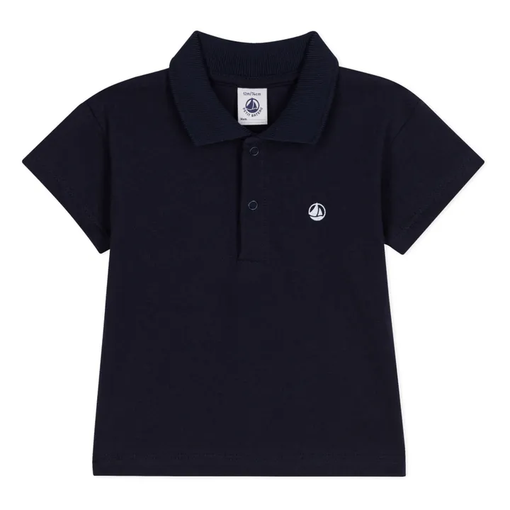 Polo Marisol Logo | Bleu marine- Image produit n°0