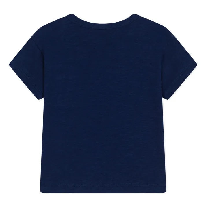 T-shirt Marmiton Jersey Flammé | Bleu marine- Image produit n°1