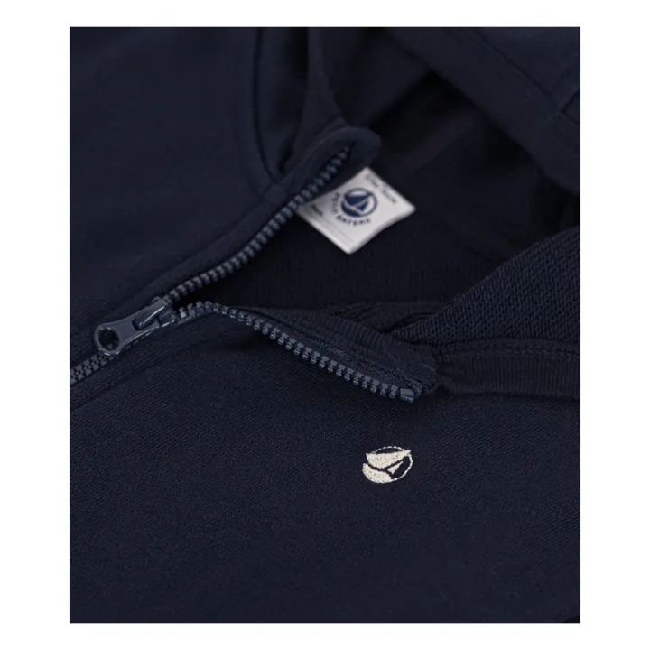 Sweat Capuche Mannelle | Bleu marine- Image produit n°1