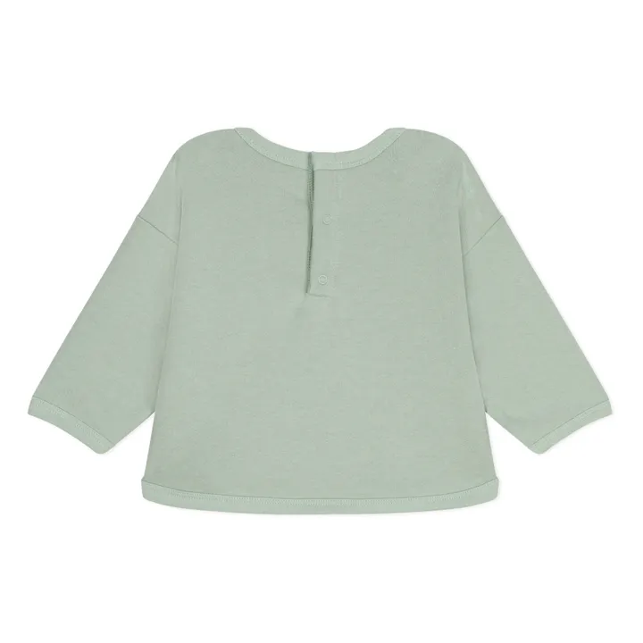 Sweat Medidi Cœurs | Sauge- Image produit n°1