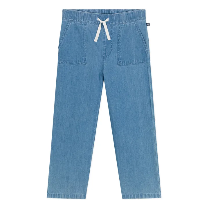 Pantalon Martini Denim | Bleu jean- Image produit n°0
