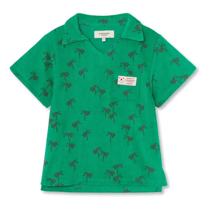 Polo Adam Coton Bio | Vert- Image produit n°0