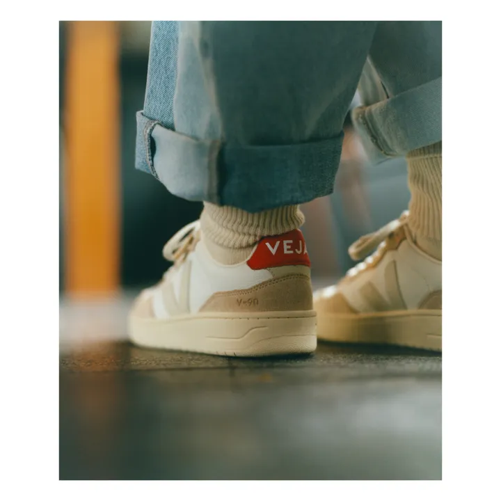 Baskets V-90 Made In Europe | Rouge- Image produit n°6
