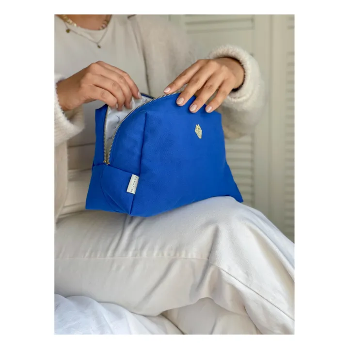 Trousse de toilette Jade | Bleu- Image produit n°2