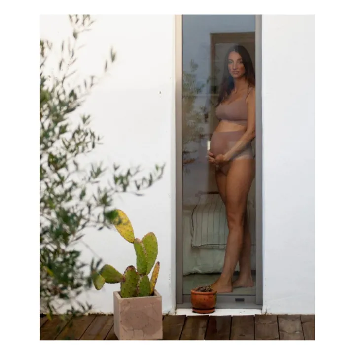 Slip de cintura alta Everyday | Terracotta- Imagen del producto n°6