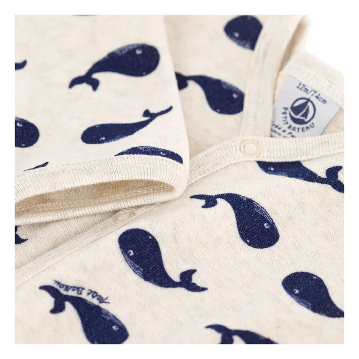 Pyjama Musha Velours | Grège- Image produit n°1