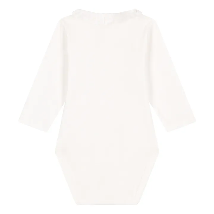 Body Col Volant Macy | Ecru- Image produit n°2
