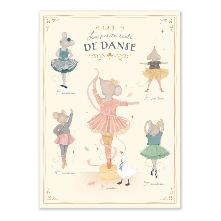 Affiche La petite école de danse- Image produit n°0