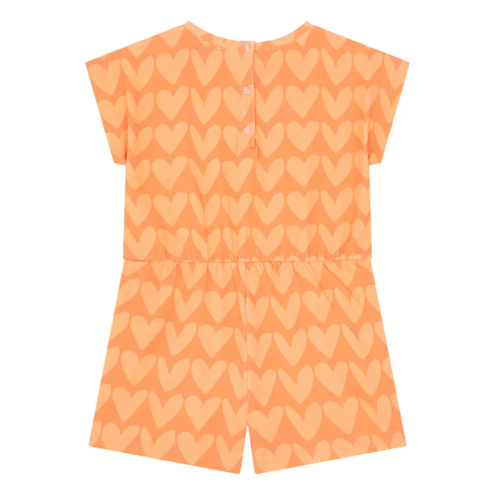 Combinaison Coton Bio | Orange- Image produit n°2