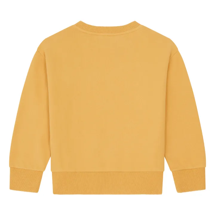 Sweat Coton Bio | Jaune tournesol- Image produit n°2