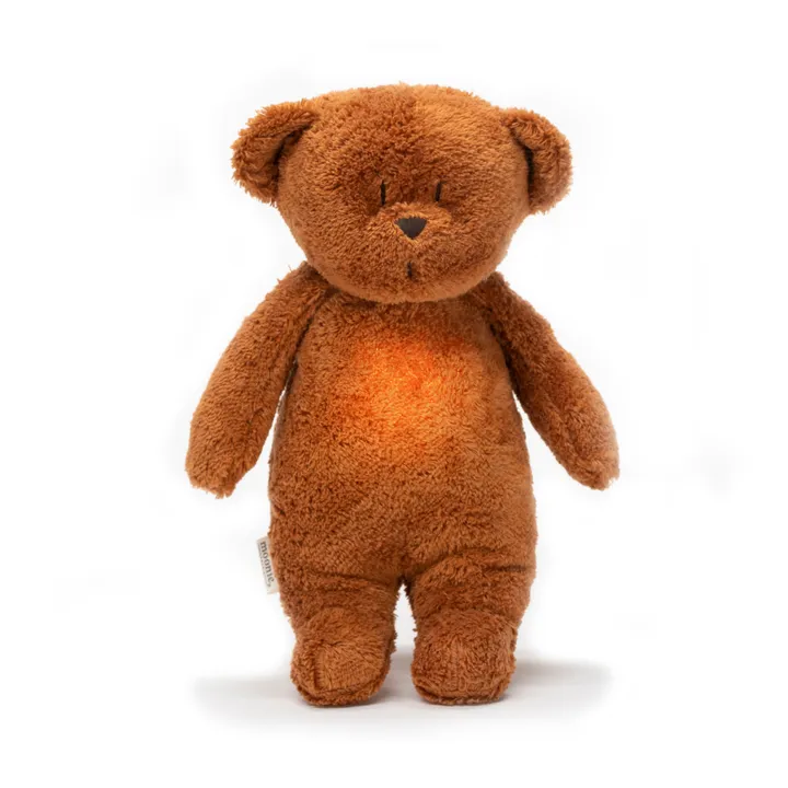 Peluche Ourson veilleuse musicale | Caramel- Image produit n°0