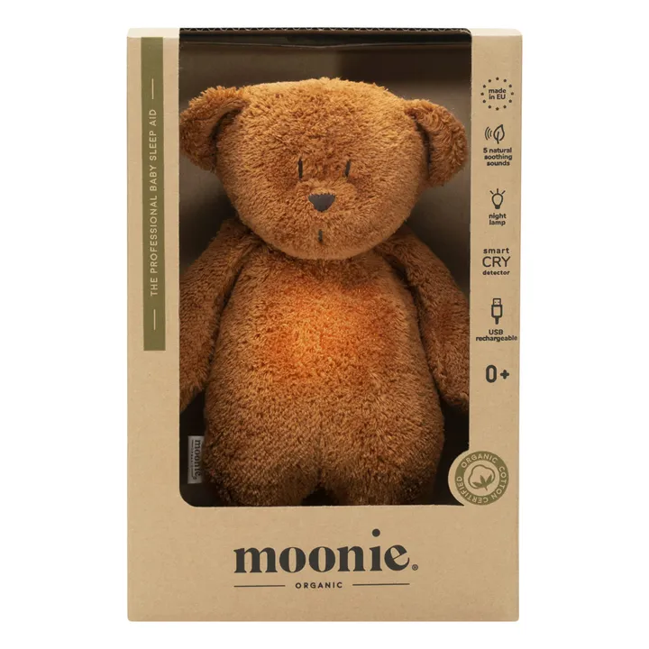 Peluche Ourson veilleuse musicale | Caramel- Image produit n°2