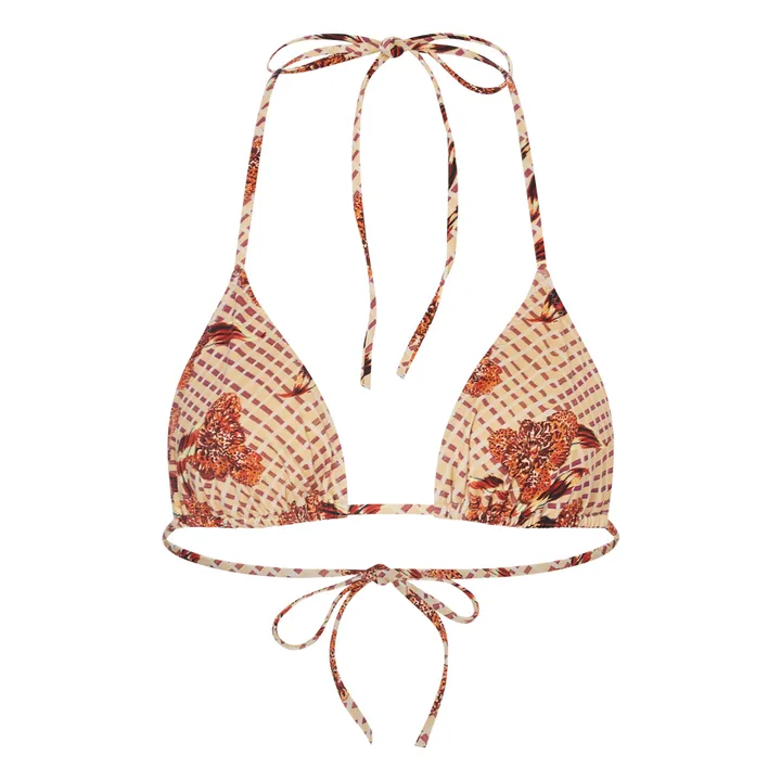 Ulla Johnson Maya Bikini Top Nude Beige Smallable