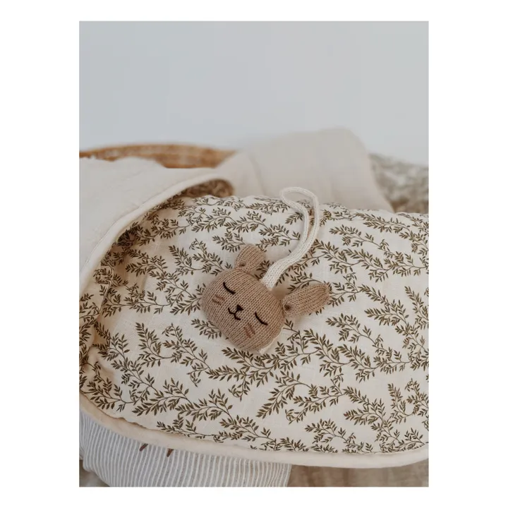 Rabbit Hanging Rattle | Beige- Product image n°1