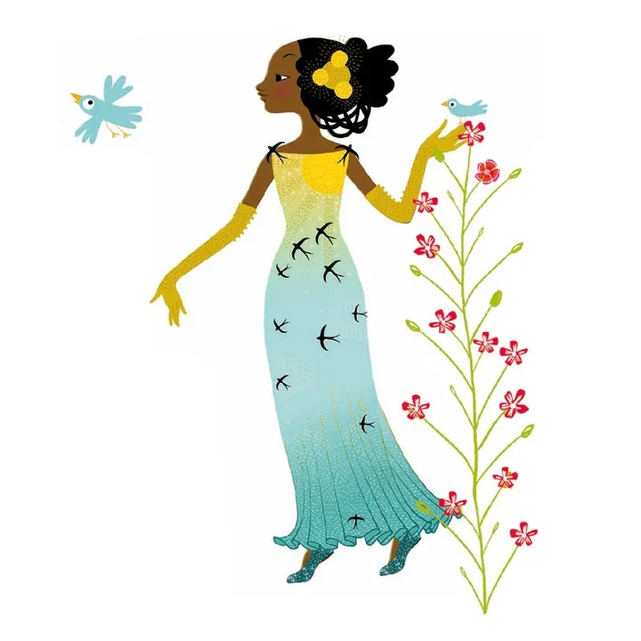 Robe des 4 saisons Stickers et paper dolls- Image produit n°2