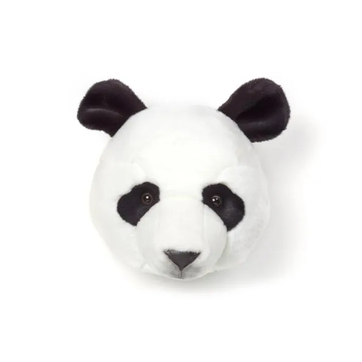 Panda Head Wall Mount | Noir/Blanc- Product image n°0