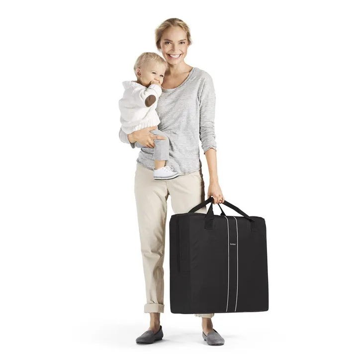 Lit Parapluie Light - Noir | Noir- Image produit n°1