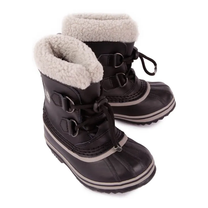 Leder-Boots-Wasserdicht-Yoot Pac | Schwarz- Produktbild Nr. 1