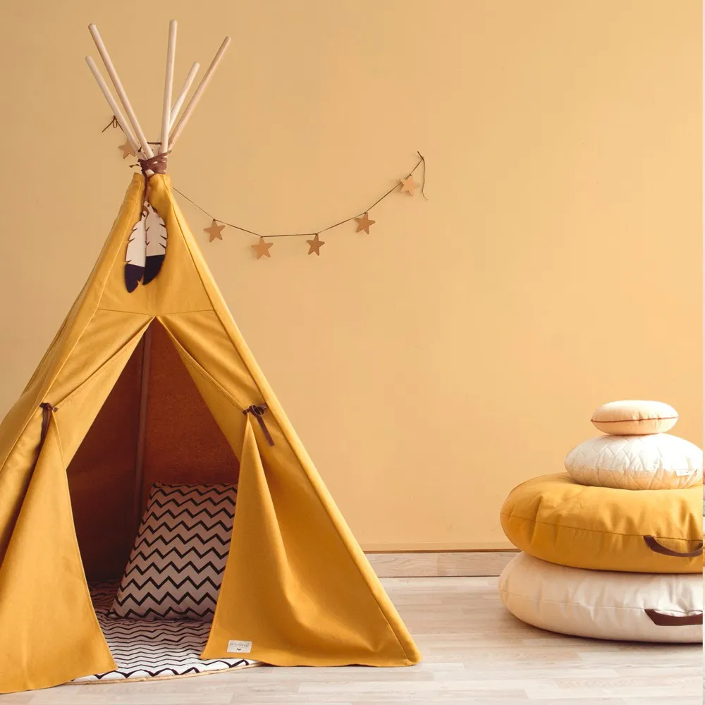 Tipi Nevada | Jaune moutarde- Image produit n°1