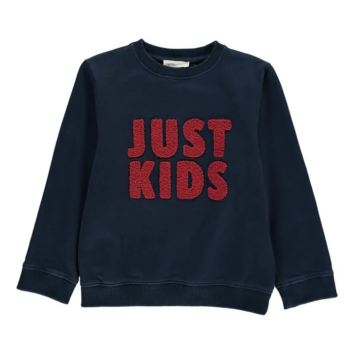 Sweatshirt Just Kids | Navy- Produktbild Nr. 0