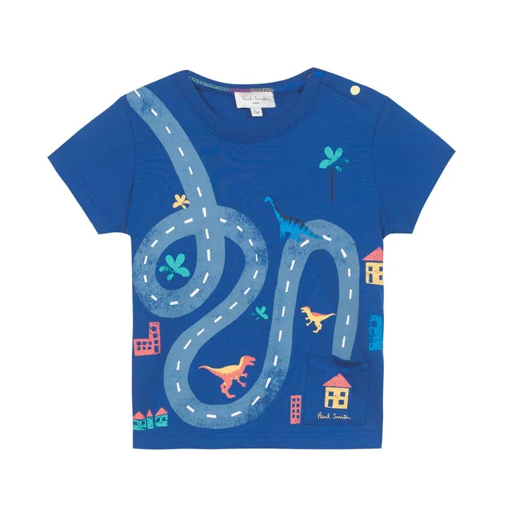 T-shirt Strada | Blu reale- Immagine del prodotto n°0