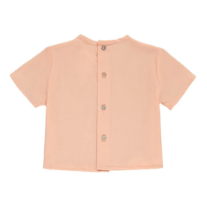 Sol Organic Cotton Blouse | Peach- Product image n°2