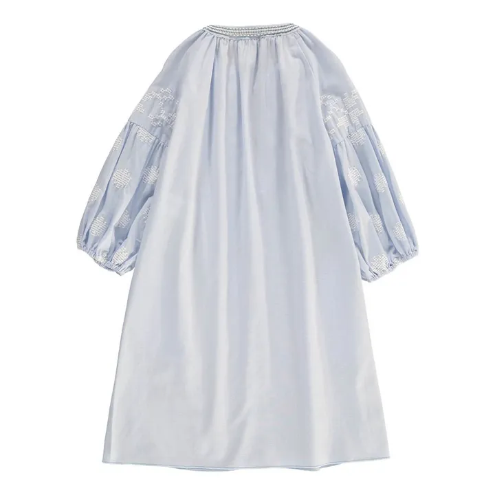 Kleid mit Stickerei Cortometraggio | Blau- Produktbild Nr. 2