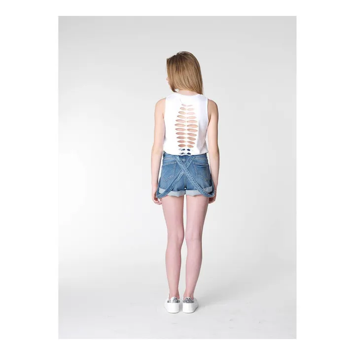 Camiseta Espalda Calada | Blanco- Imagen del producto n°1