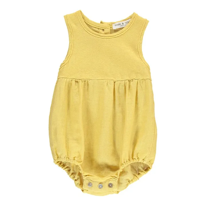 Romper | Yellow- Product image n°0