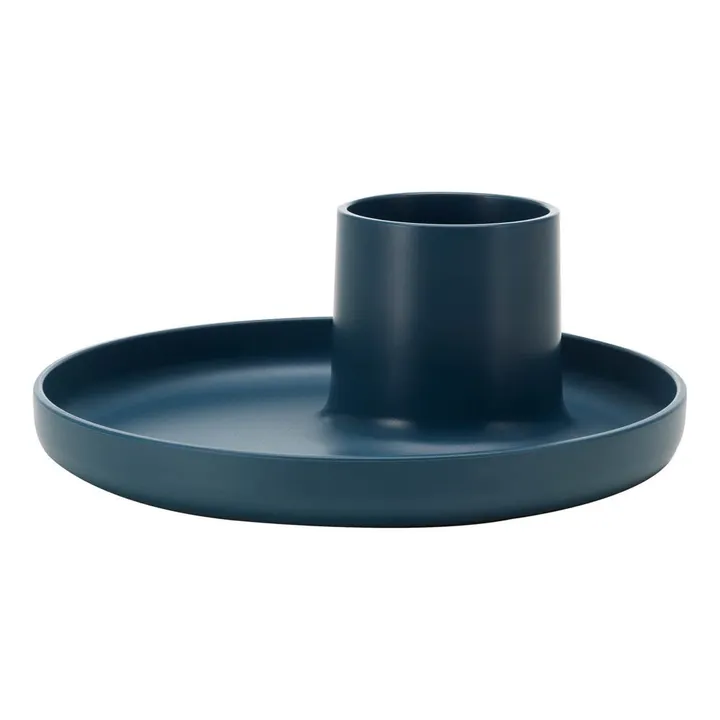 Pot à crayon et vide poche en plastique ABS O-Tidy - Michel Charlot | Bleu de mer- Image produit n°0