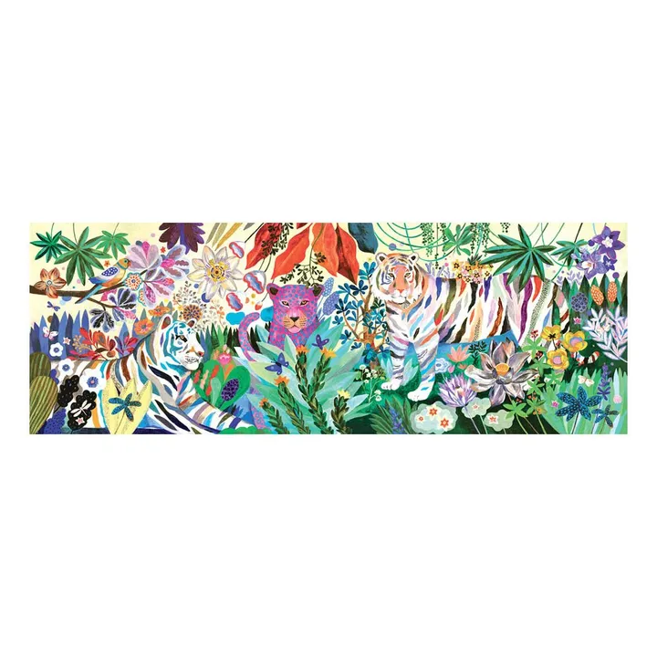Puzzle géant Rainbow Tigers - 1000 pièces- Image produit n°0