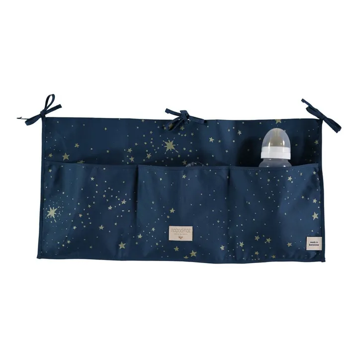Bolsillos de almacenamiento Stella Merlin de algodón | Azul Noche- Imagen del producto n°3