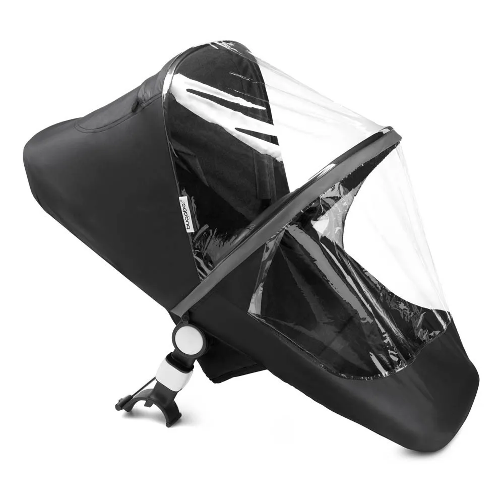 Protection pluie hautes performances pour poussette Buffalo, Donkey et Runner | Noir- Image produit n°0