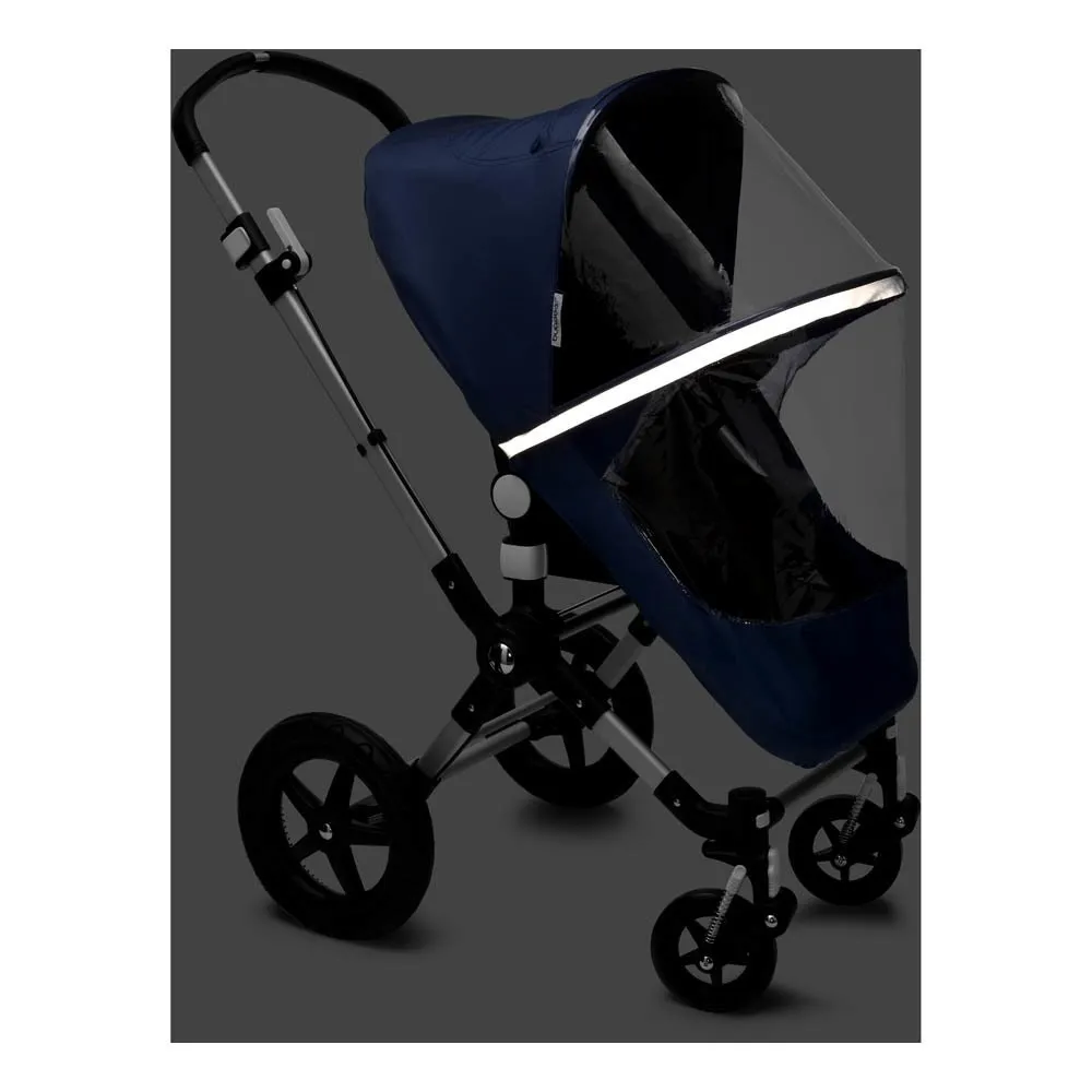 Protection pluie hautes performances pour poussette Buffalo, Donkey et Runner | Noir- Image produit n°2