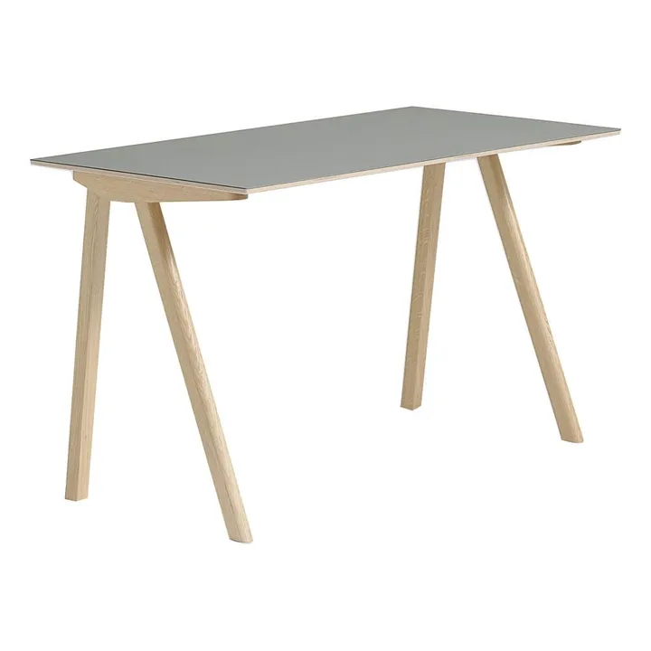 Escritorio CPH 90, roble, revestimiento gris, Ronan y Erwann Bouroullec | Gris- Imagen del producto n°0