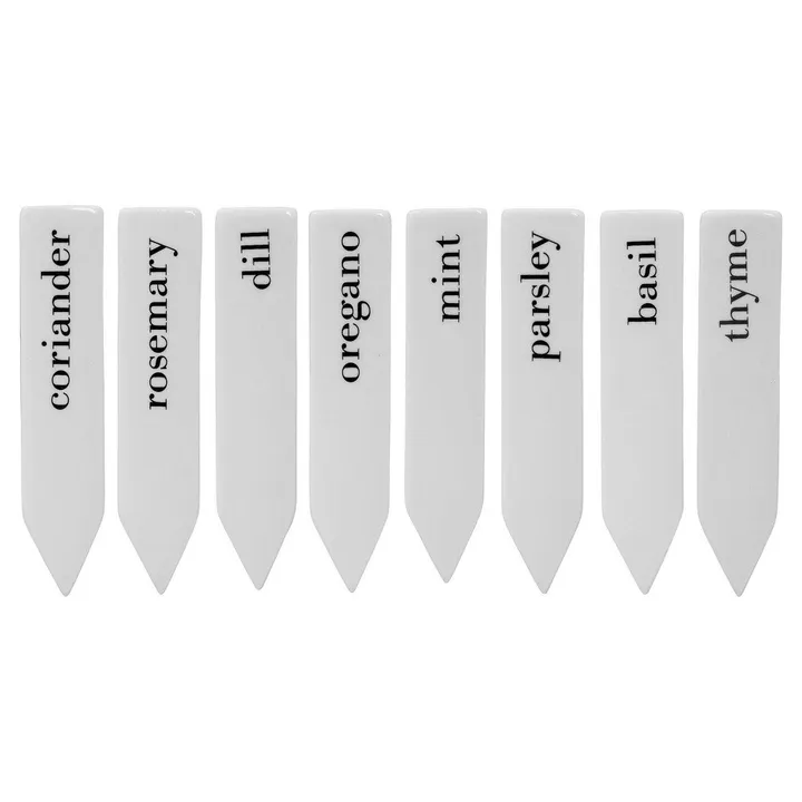 Etiquettes en grès pour le jardin - Set de 8- Image produit n°0