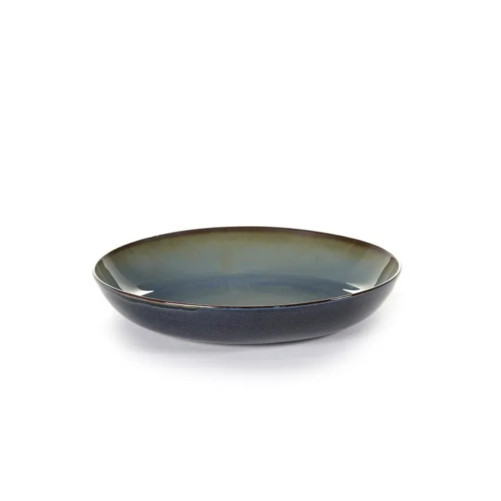 Assiette creuse D23,5 cm Terre de rêves | Bleu- Image produit n°0
